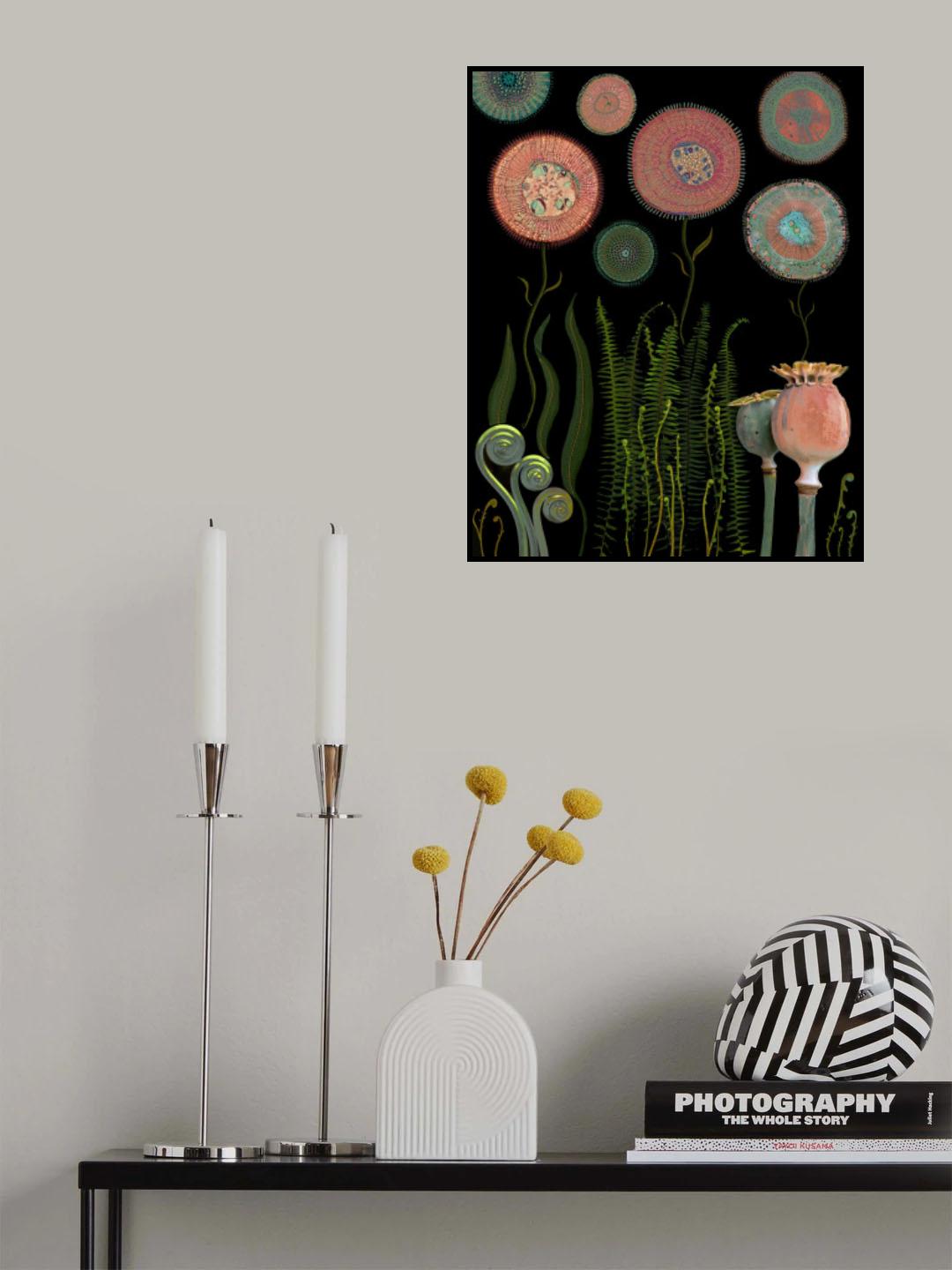 Poppy Garden.png Poster och Canvastavla