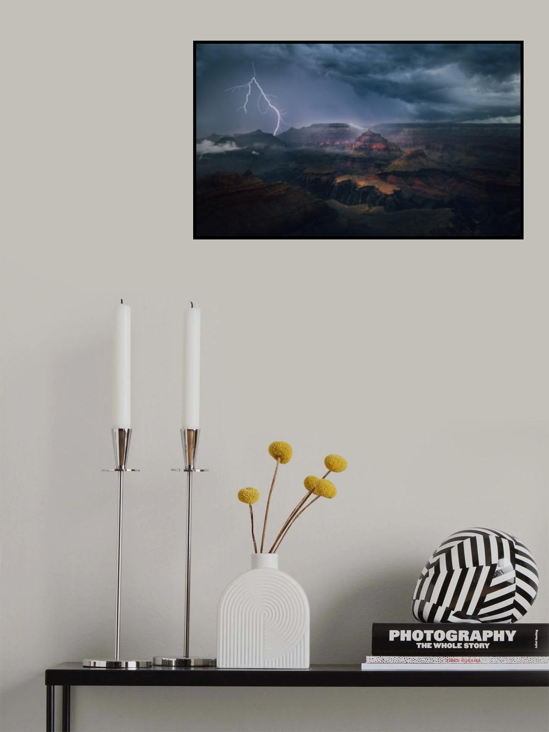 Storm Poster och Canvastavla