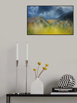 Blaues Land Poster och Canvastavla