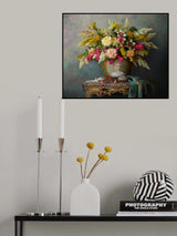 Still life with flowers Poster och Canvastavla