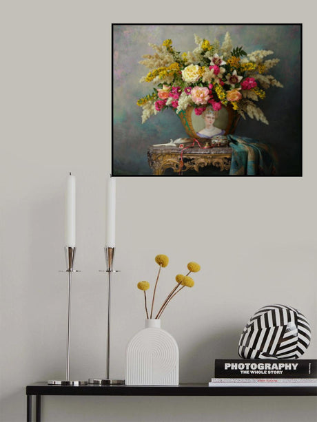 Still life with flowers Poster och Canvastavla