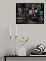 Old streets (Benares) Poster och Canvastavla