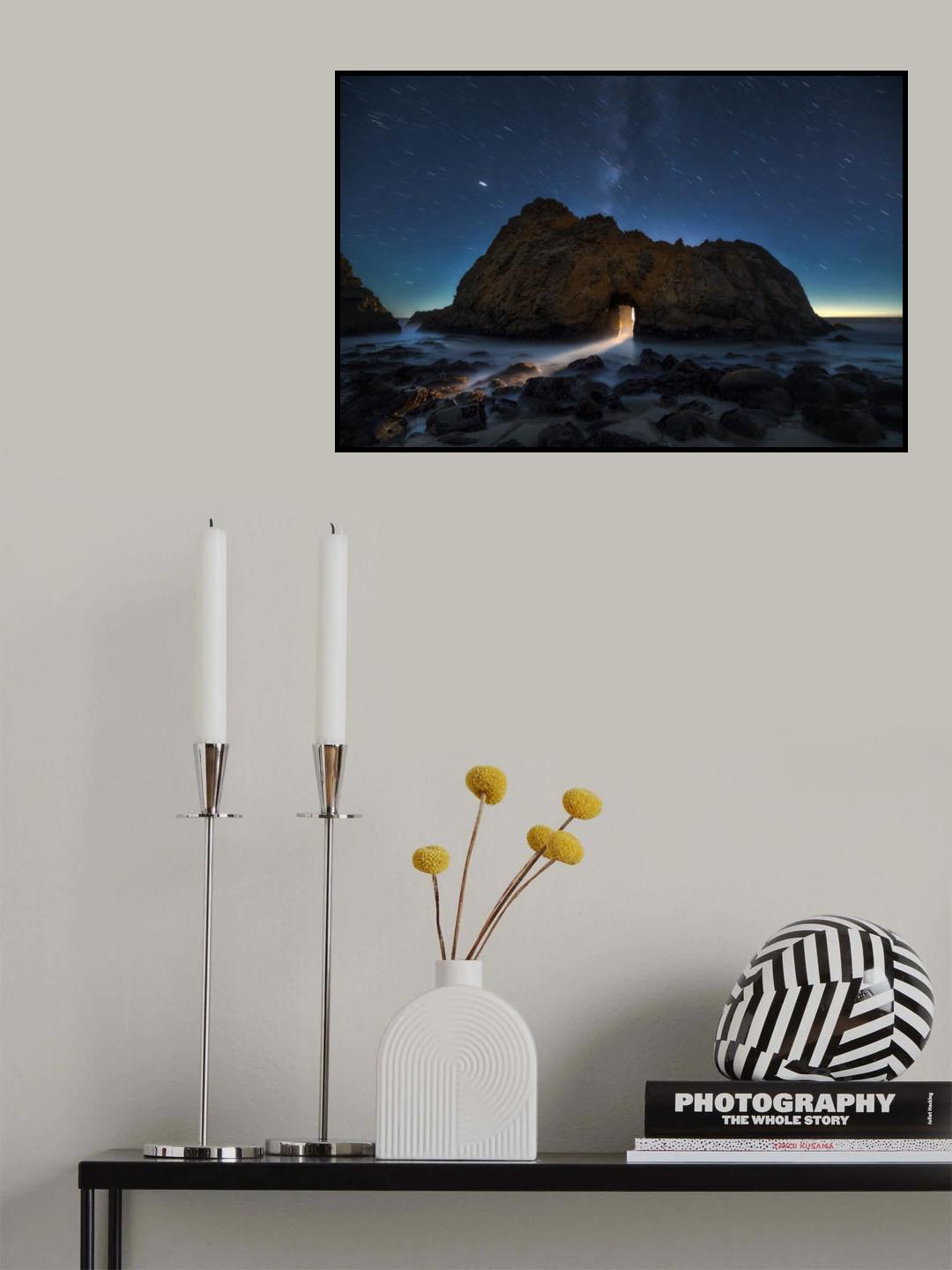 Light Splash Poster och Canvastavla