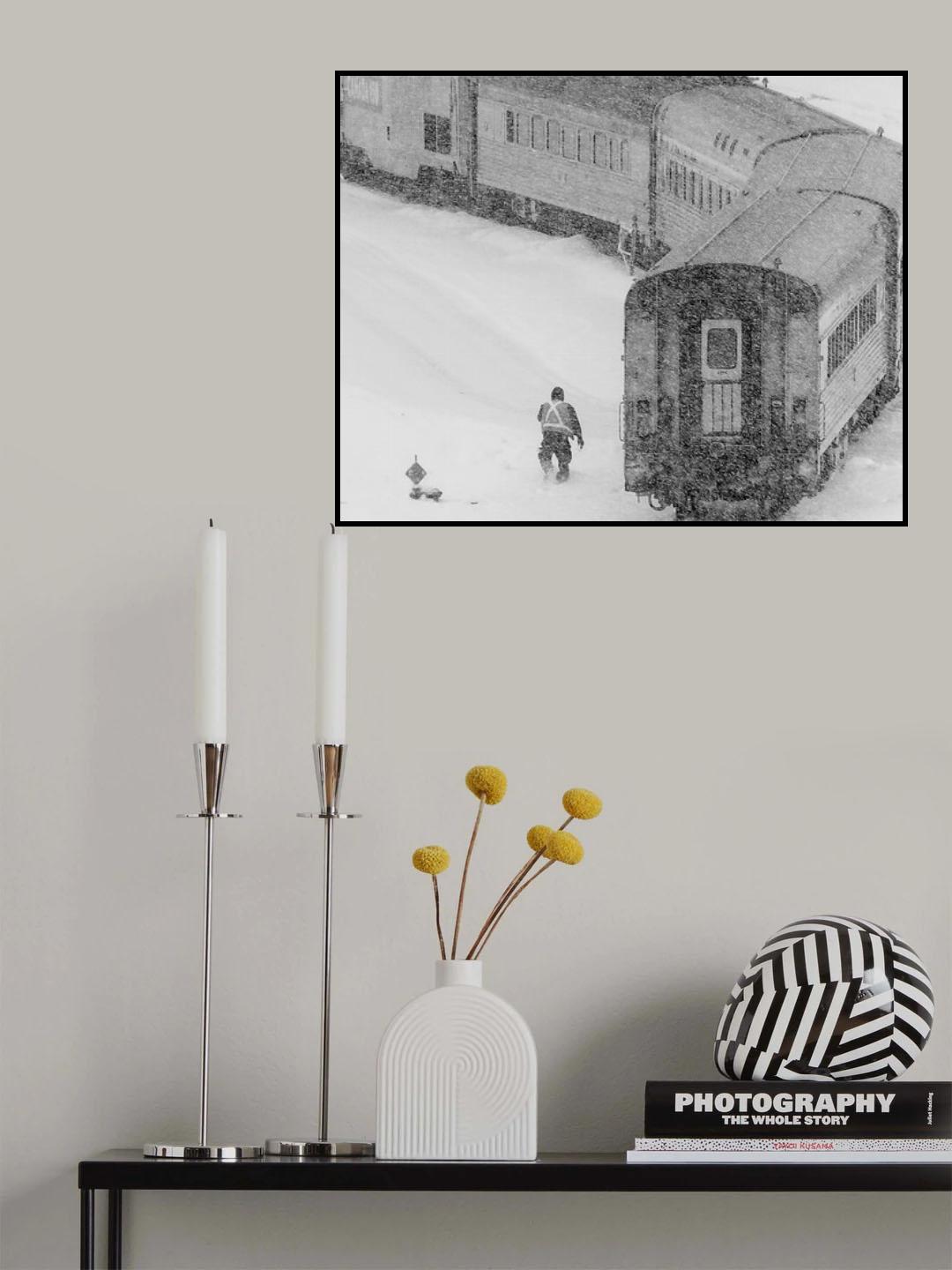 Railway workers Poster och Canvastavla