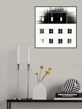 white vs black Poster och Canvastavla