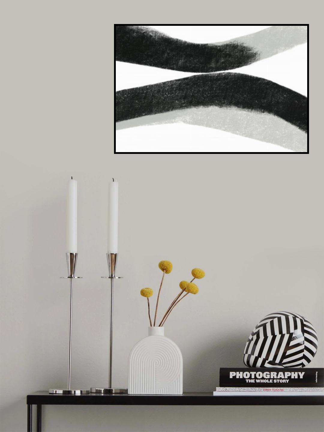 Abstractions No 8 Poster och Canvastavla