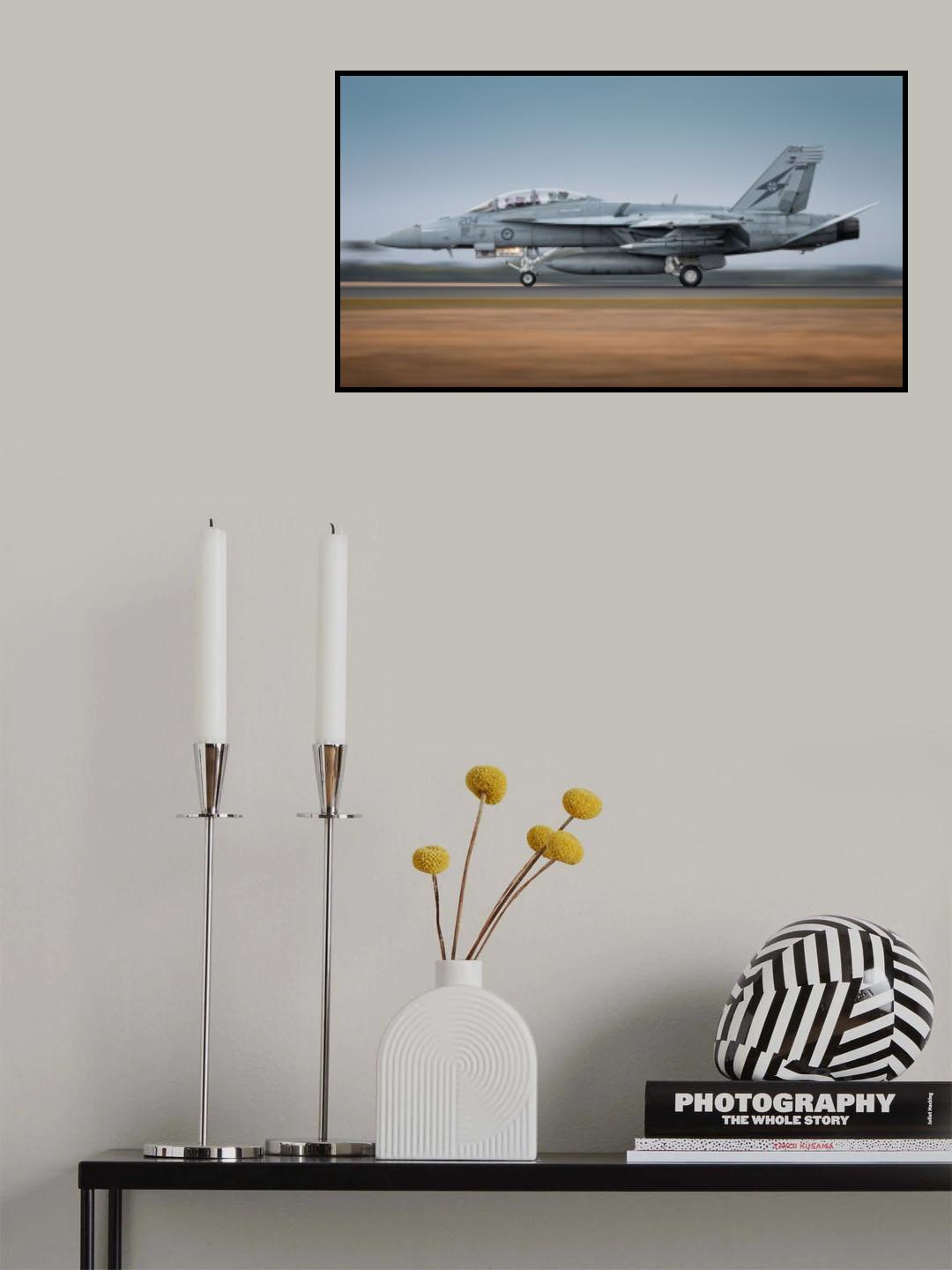 F/A-18F Super Hornet Poster och Canvastavla