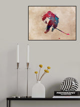 Hockey Sport Art 2 Poster och Canvastavla