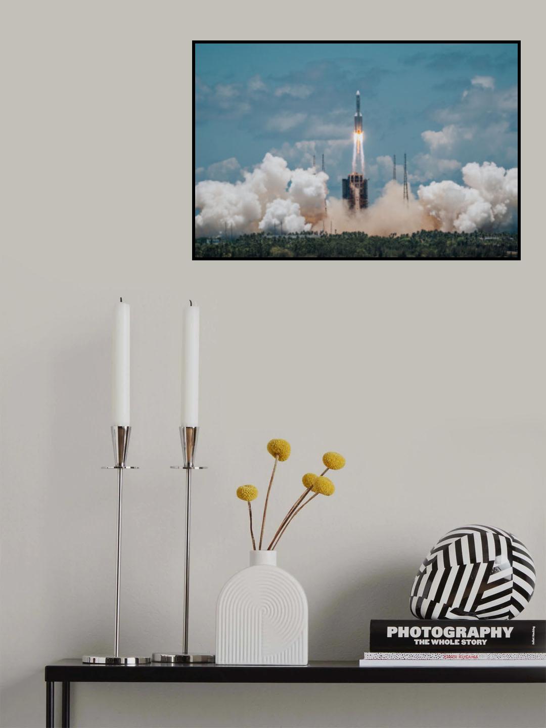 Mars Mission Poster och Canvastavla