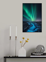 Green Vs Blue Poster och Canvastavla