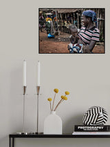 Life in Benin. Poster och Canvastavla