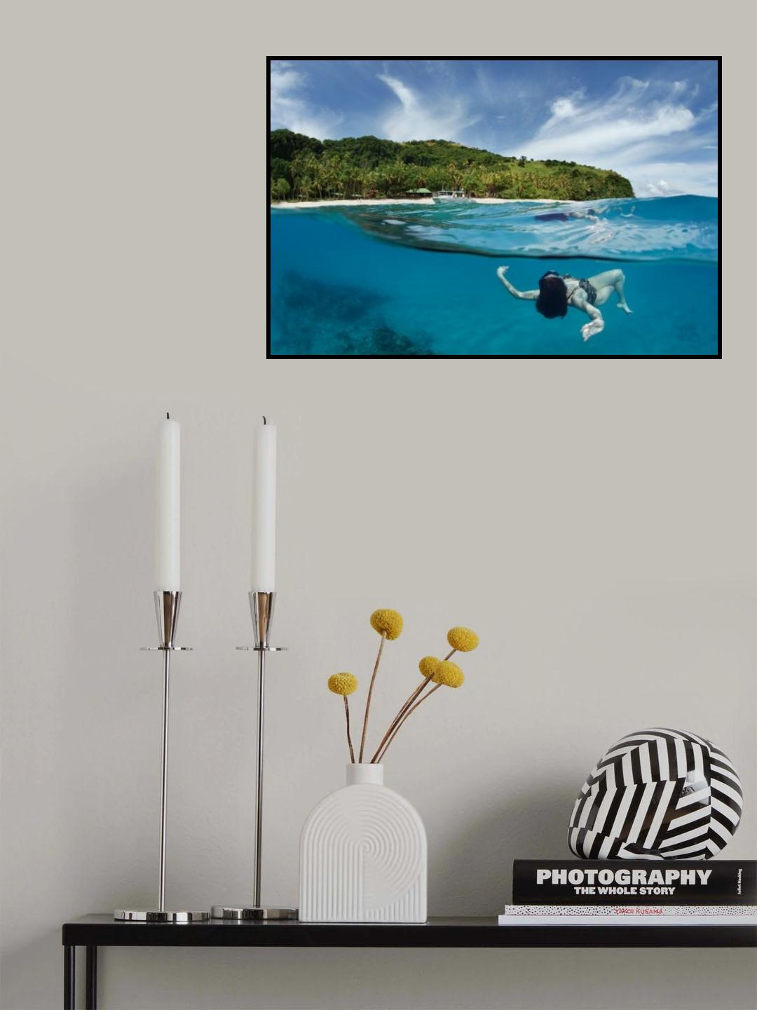Touch of paradise Poster och Canvastavla