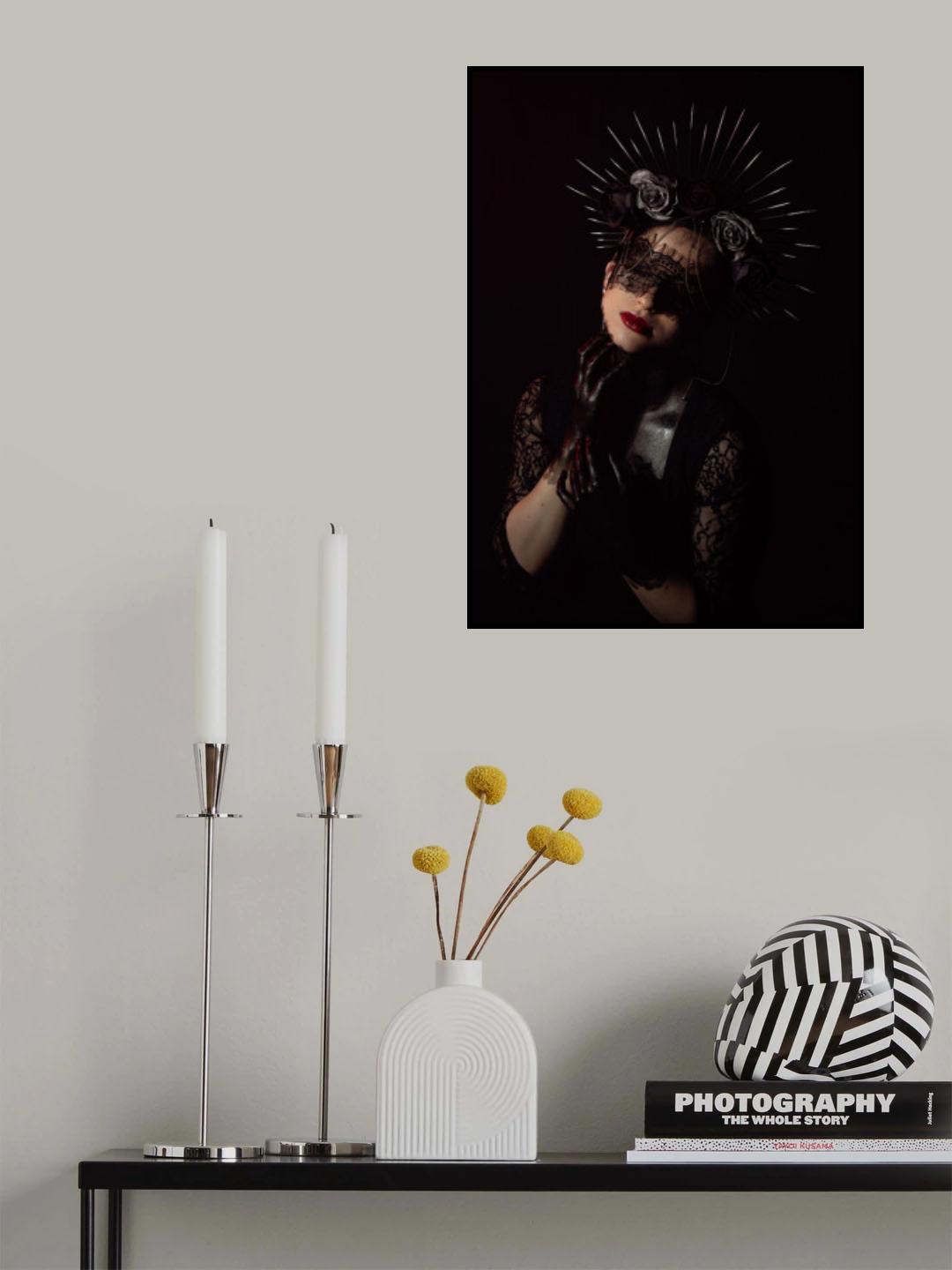 Black lady Poster och Canvastavla
