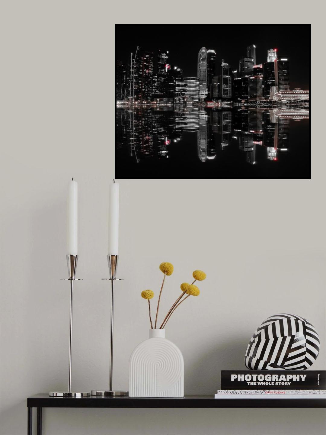 Night in the City Poster och Canvastavla