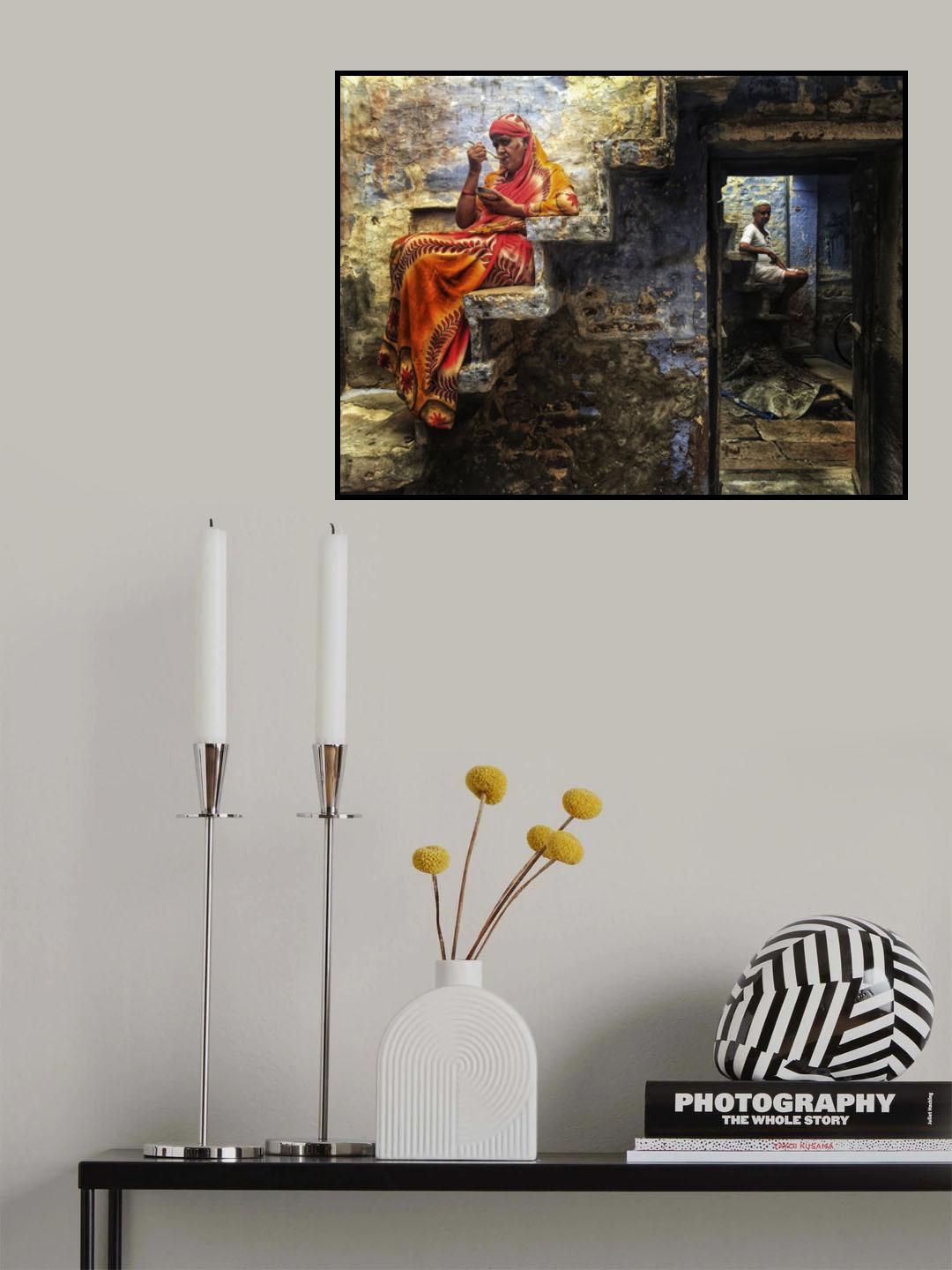 Inside The Blue House. Poster och Canvastavla