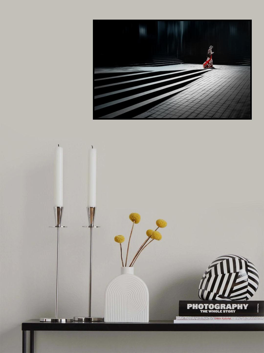 Stepping down Poster och Canvastavla