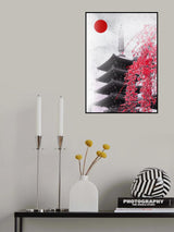 Pagoda Temple of Japan Poster och Canvastavla
