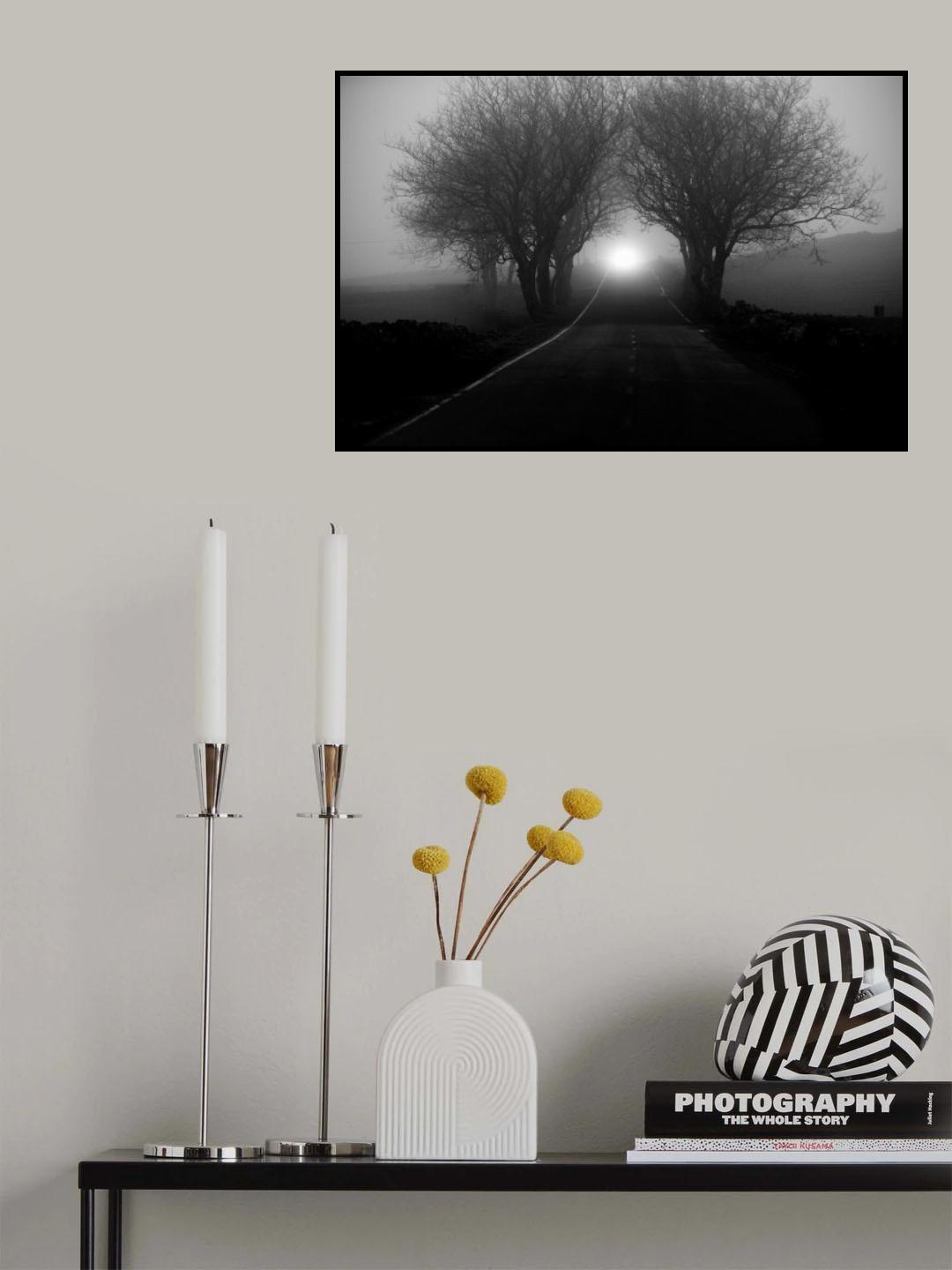 Fog Poster och Canvastavla