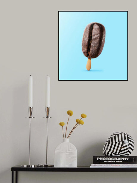 Ice Ice Coffee Poster och Canvastavla