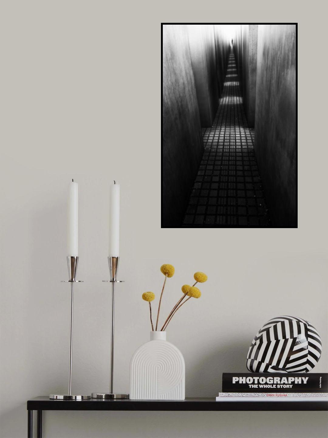 at the end of the path Poster och Canvastavla