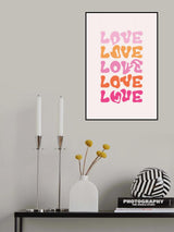 Love Poster och Canvastavla