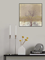 Dreamy landscape in winter Poster och Canvastavla