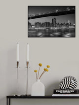 New-York by night Poster och Canvastavla