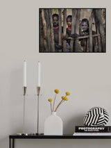 Ethiopian Karo tribes Poster och Canvastavla