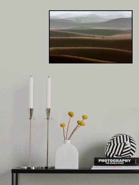 Foggy morning Poster och Canvastavla
