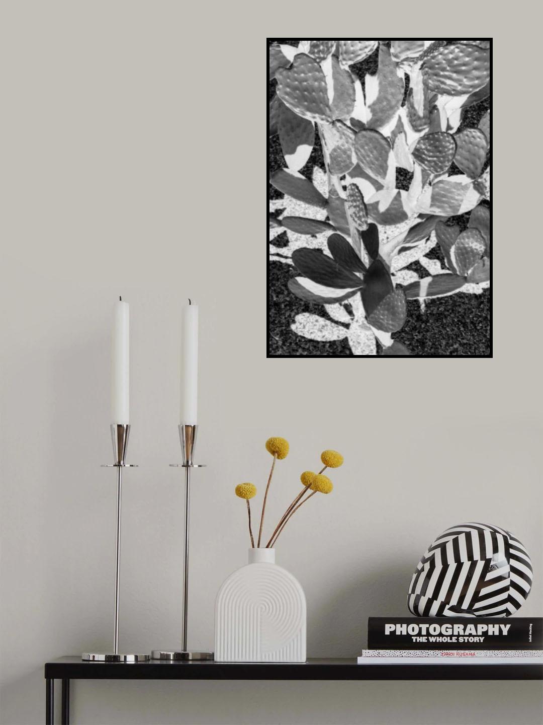 Cacti Cowboy No2 Poster och Canvastavla