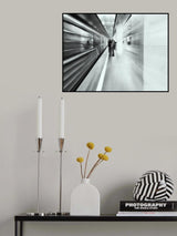 Moscow metro - sketch Poster och Canvastavla