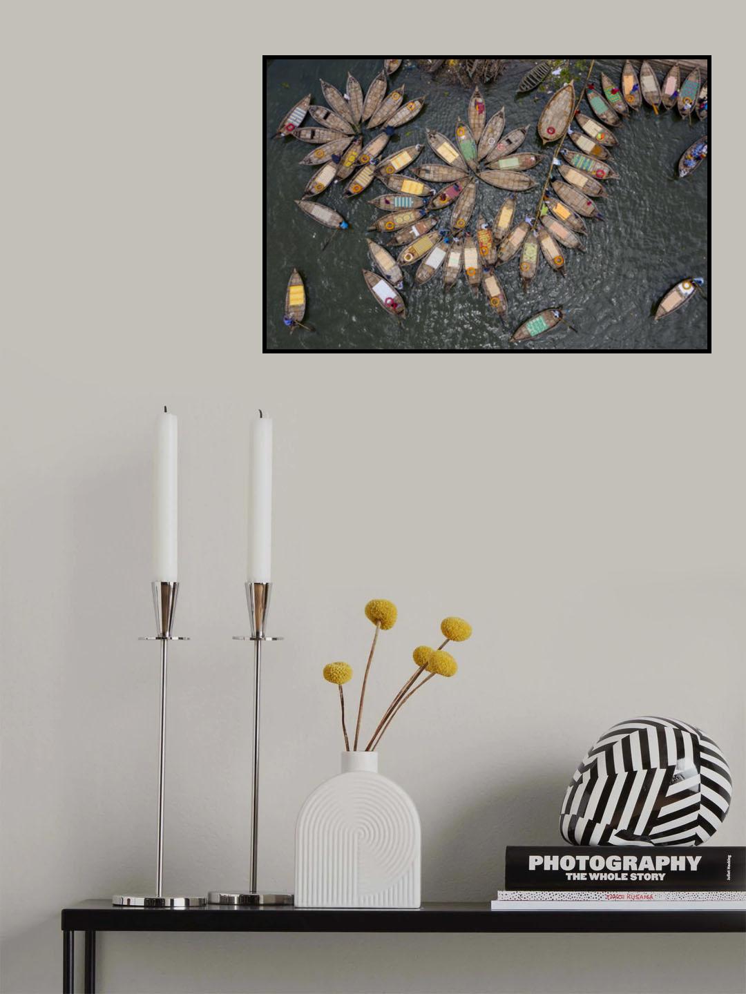 Boats and life Poster och Canvastavla