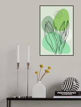 Color Abstract Plants #1 Poster och Canvastavla