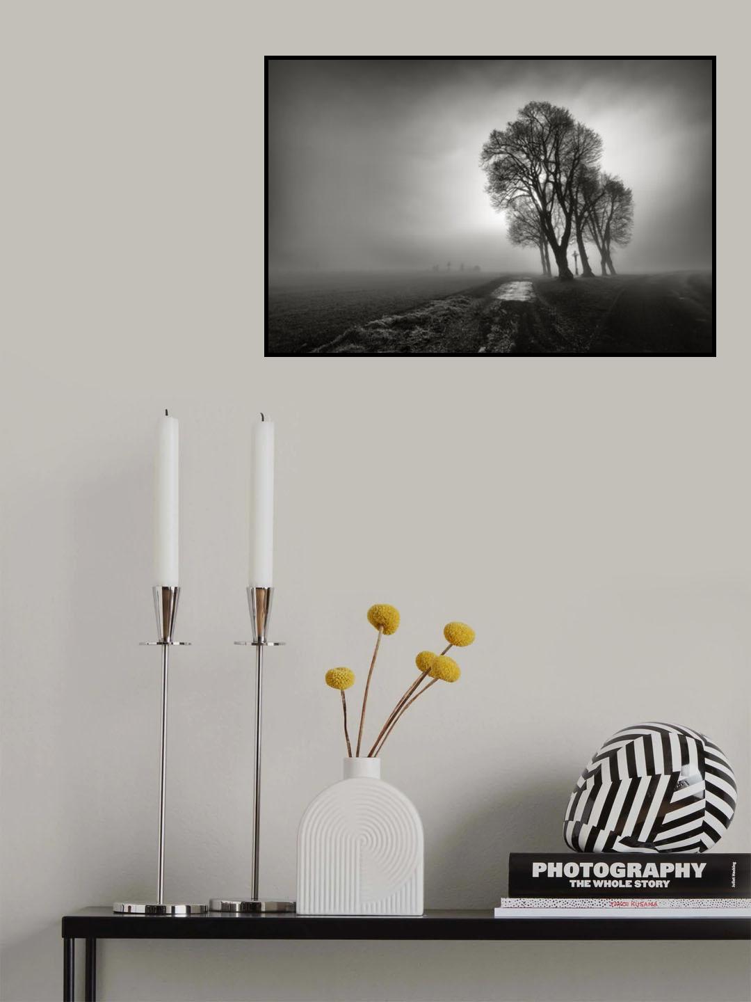 Fog Poster och Canvastavla