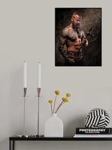 Viking Stare Poster och Canvastavla