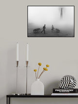 Winter Morning in the Brick-field Poster och Canvastavla