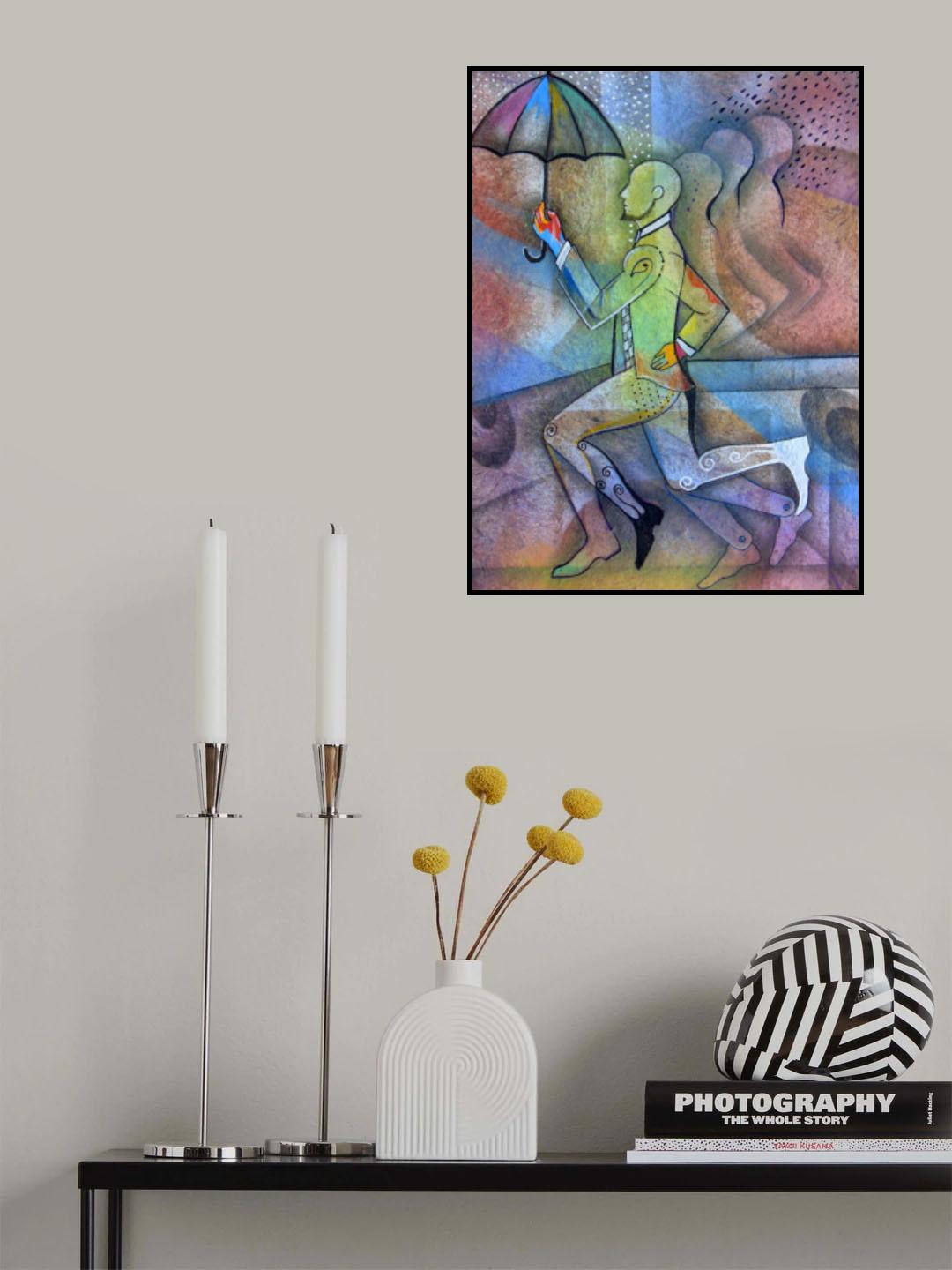Jazz Dancer Poster och Canvastavla