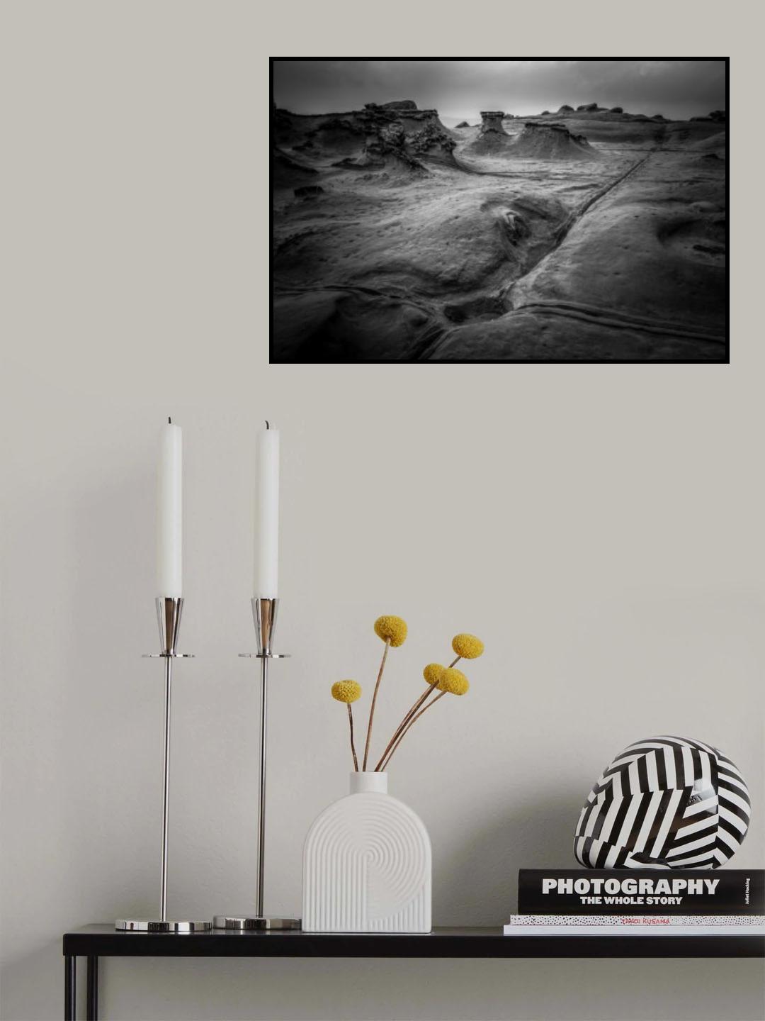 Mysterious rock Poster och Canvastavla