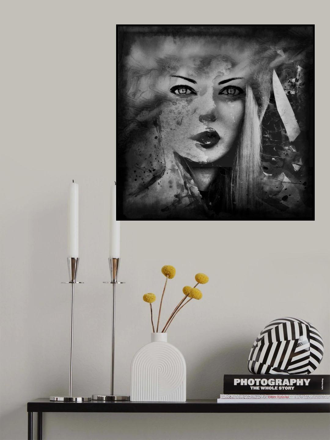 shadows ( Portrait ) Poster och Canvastavla