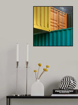 Container tetris Poster och Canvastavla