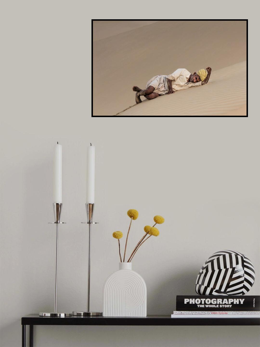 The camel driver's rest Poster och Canvastavla