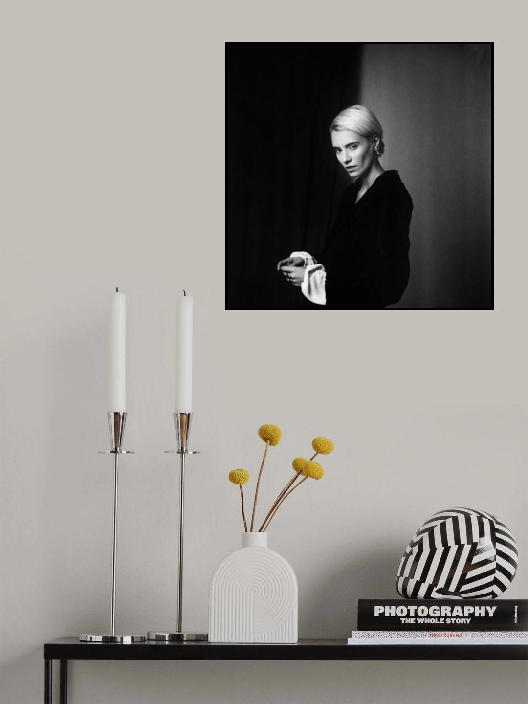 A for Alexa Poster och Canvastavla