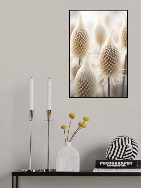 Pastel Flowers No 5 Poster och Canvastavla