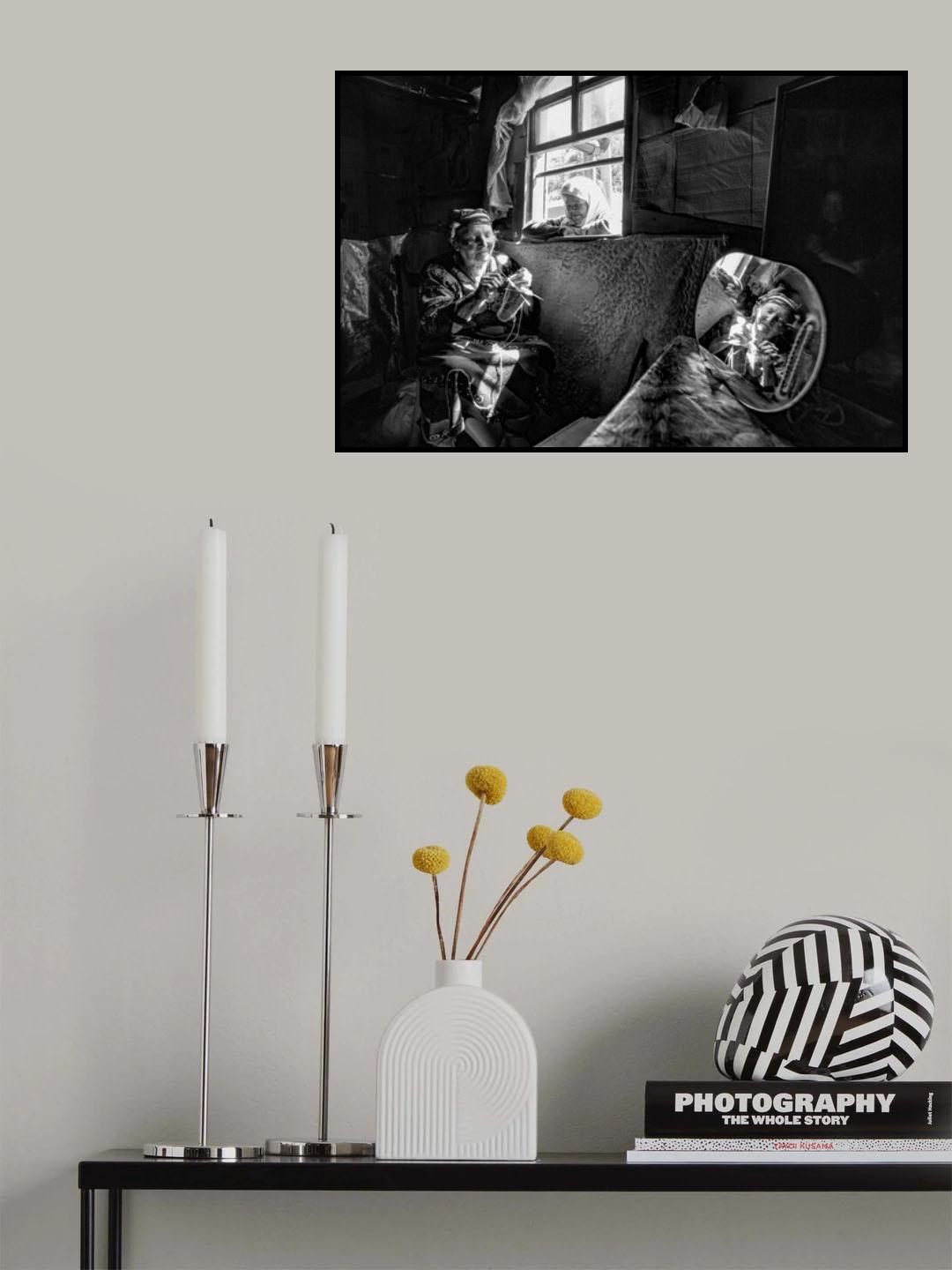 Muhabbet... ( fondness) Poster och Canvastavla