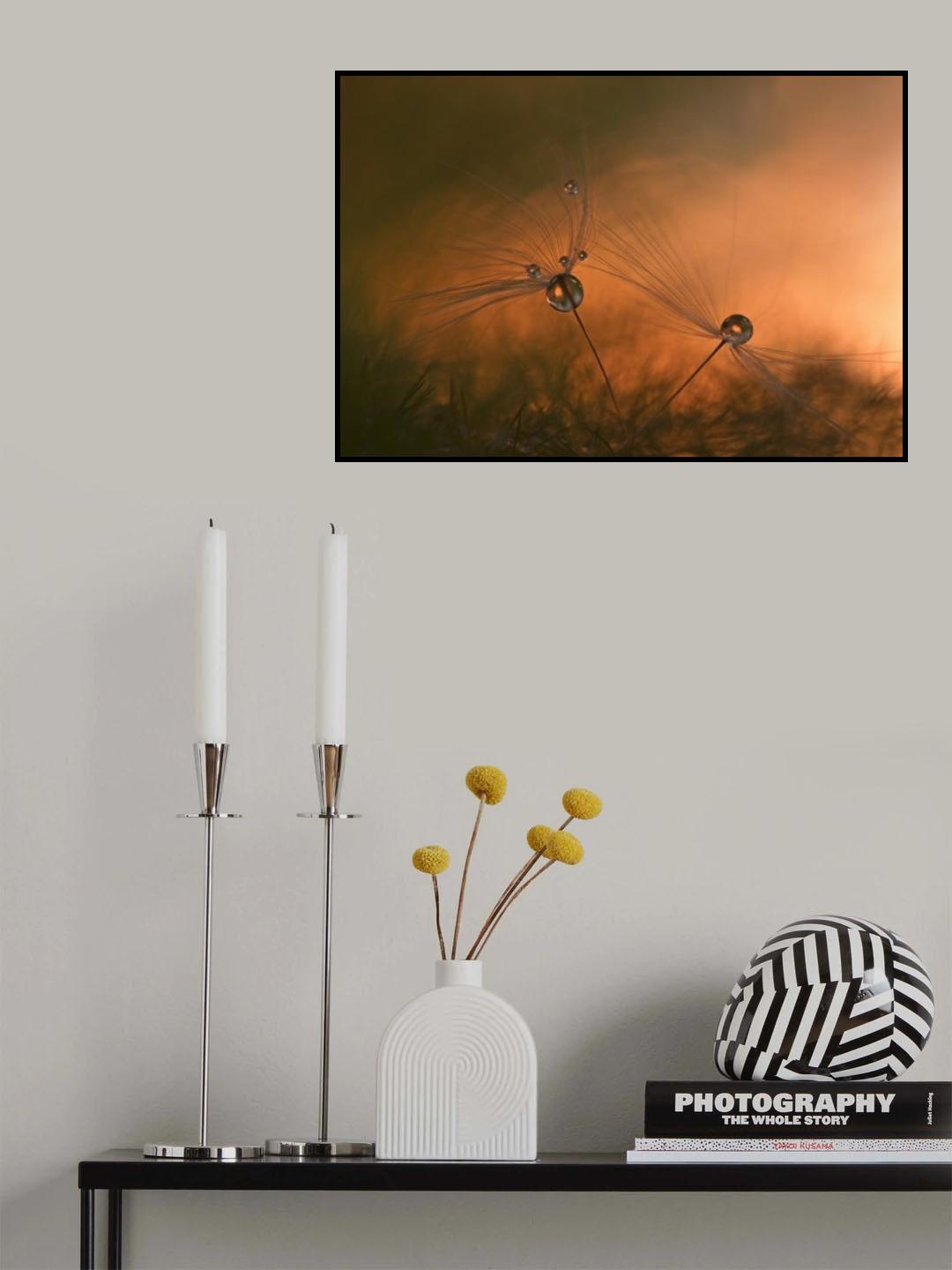 Forest fire Poster och Canvastavla