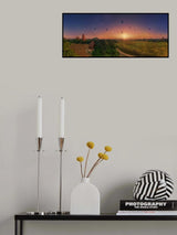 Sunrise in Bagan Poster och Canvastavla