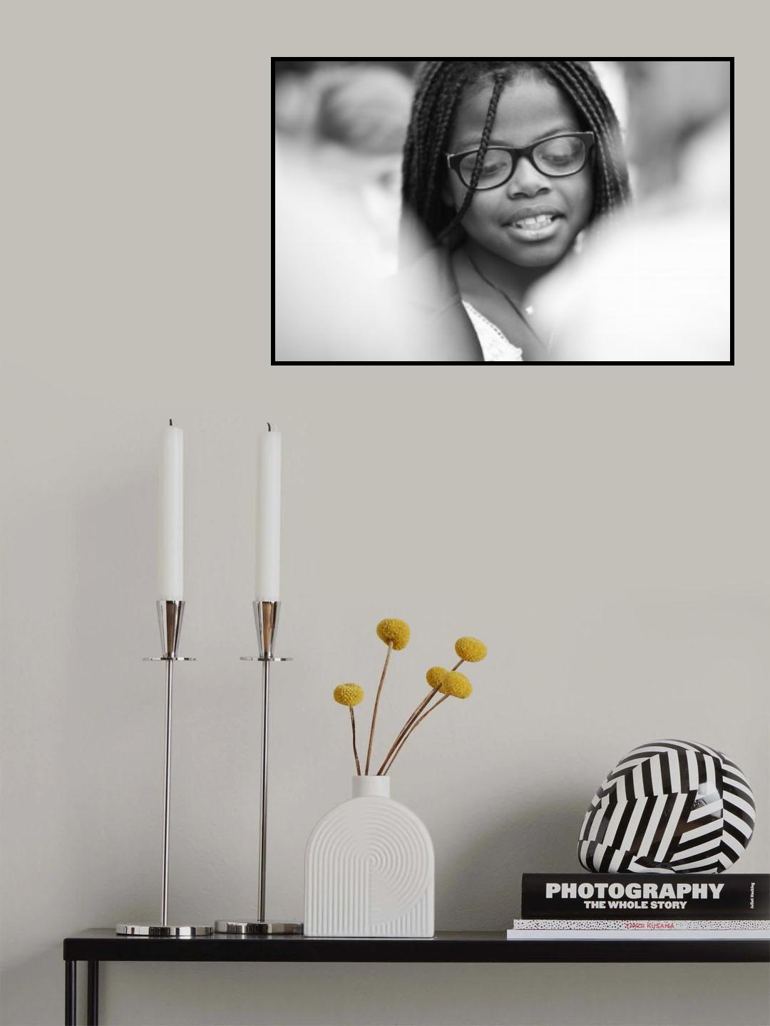 portrait of a beautiful child Poster och Canvastavla