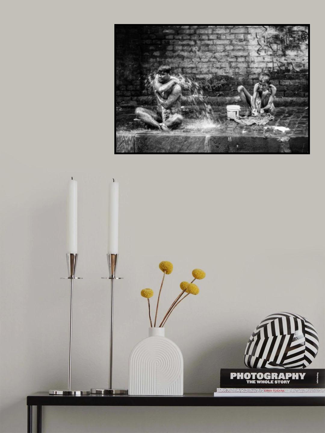 Morning wash Poster och Canvastavla