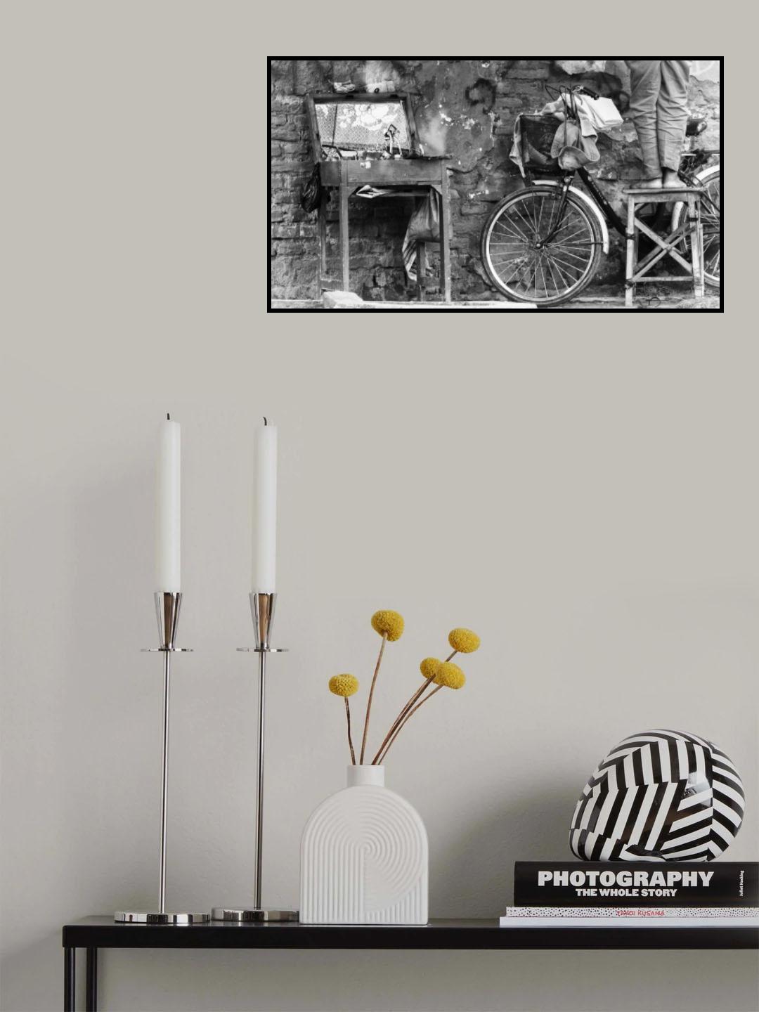 the barber Poster och Canvastavla