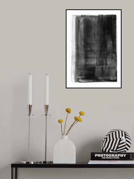 Lunar Blue Poster och Canvastavla